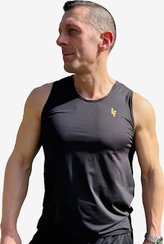 LUXFEEL Performance shirt 'Tanktop MAN-U' in Black: front