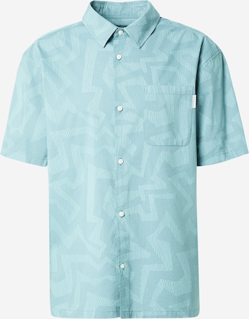 Chemise 'Resorio' Iriedaily en bleu : devant