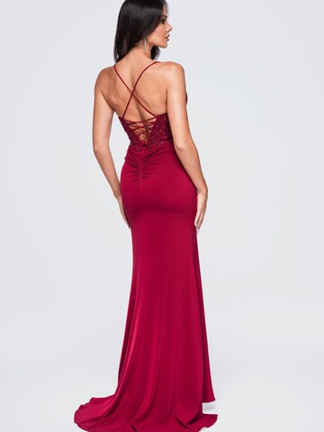 Ombre Abendkleid‌‌‌‌ in Rot