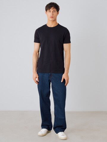 Honest Basics Shirt 'T-shirt Men' in Zwart