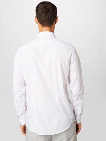 UNITED COLORS OF BENETTON Slim fit Button Up Shirt in White