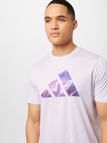 ADIDAS PERFORMANCE Performance Shirt 'Designed For Movement Hiit' in Purple