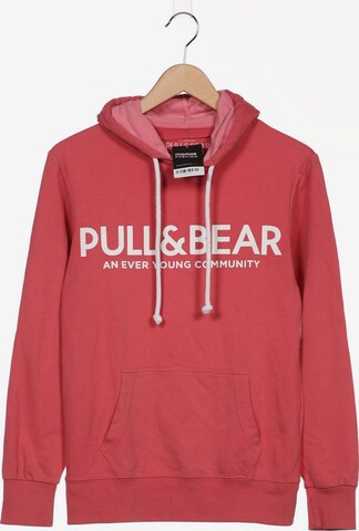 Pull&Bear Sweatshirt & Zip-Up Hoodie in S in Pink: front