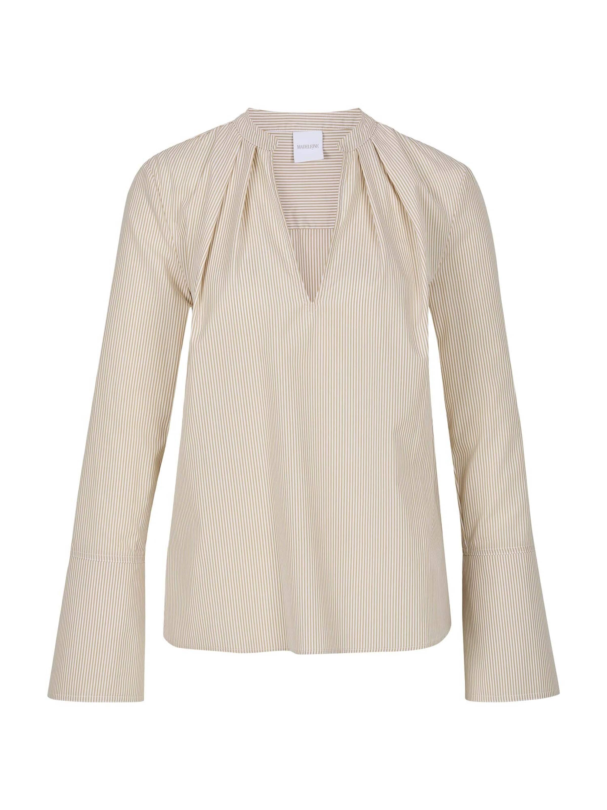 MADELEINE Blouse in Beige: voorkant