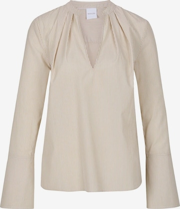 Chemisier MADELEINE en beige : devant