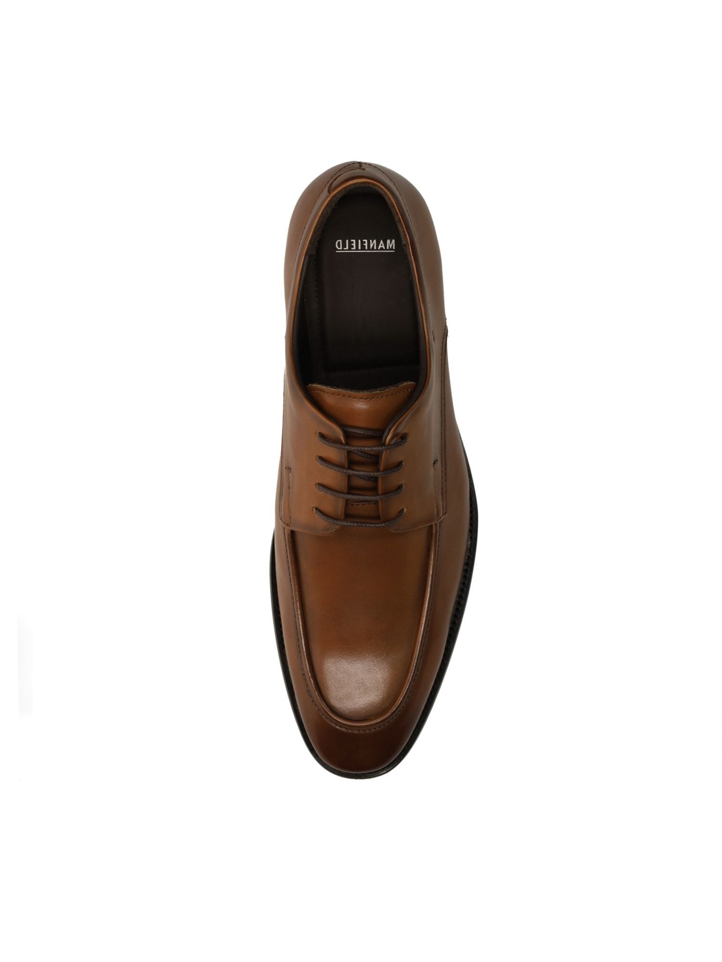 MANFIELD Lace-Up Shoes in Brown