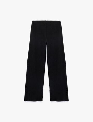 Koton Flared Trousers in Black