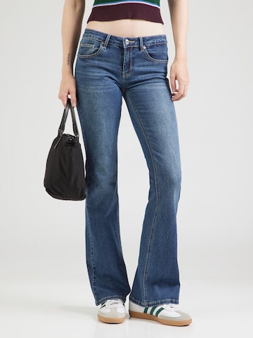 Tally Weijl Flared Jeans in Blue: front