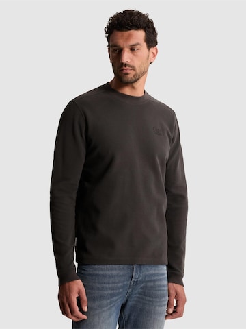 CAST IRON T-shirt 'Regular fit T-shirt with long sleeves' i grå: framsida