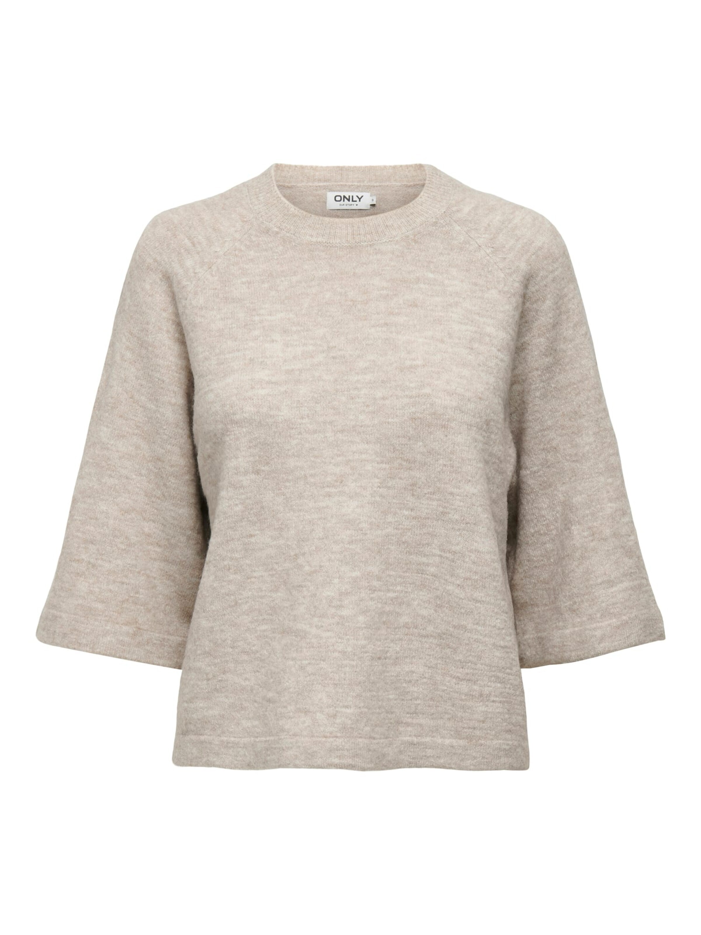 ONLY Sweater 'Simoni' in Beige: front