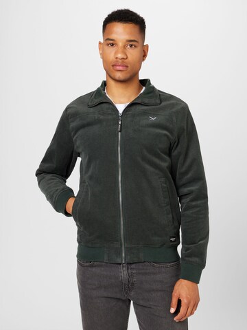 Iriedaily Between-Season Jacket in Green: front