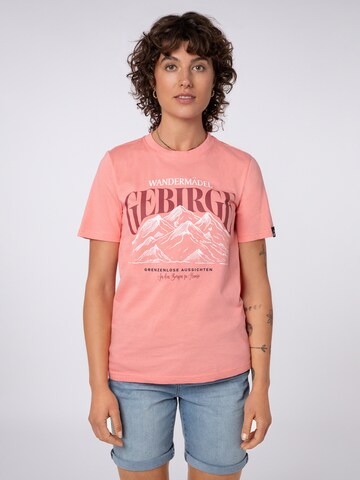 Sublevel Shirt in Orange: front