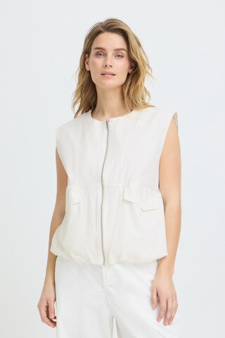 Pulz Vest i hvid: forside
