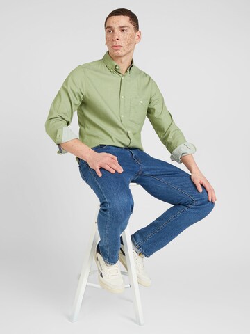 s.Oliver Slim fit Overhemd in Groen