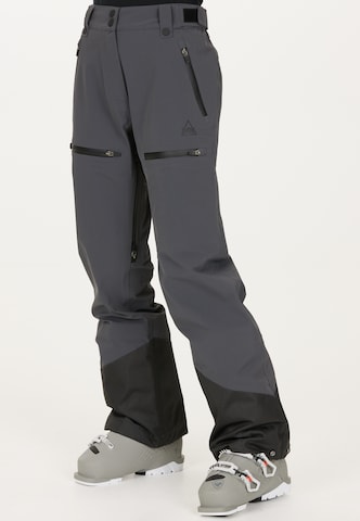 SOS Regular Athletic Pants 'Silverton' in Grey: front