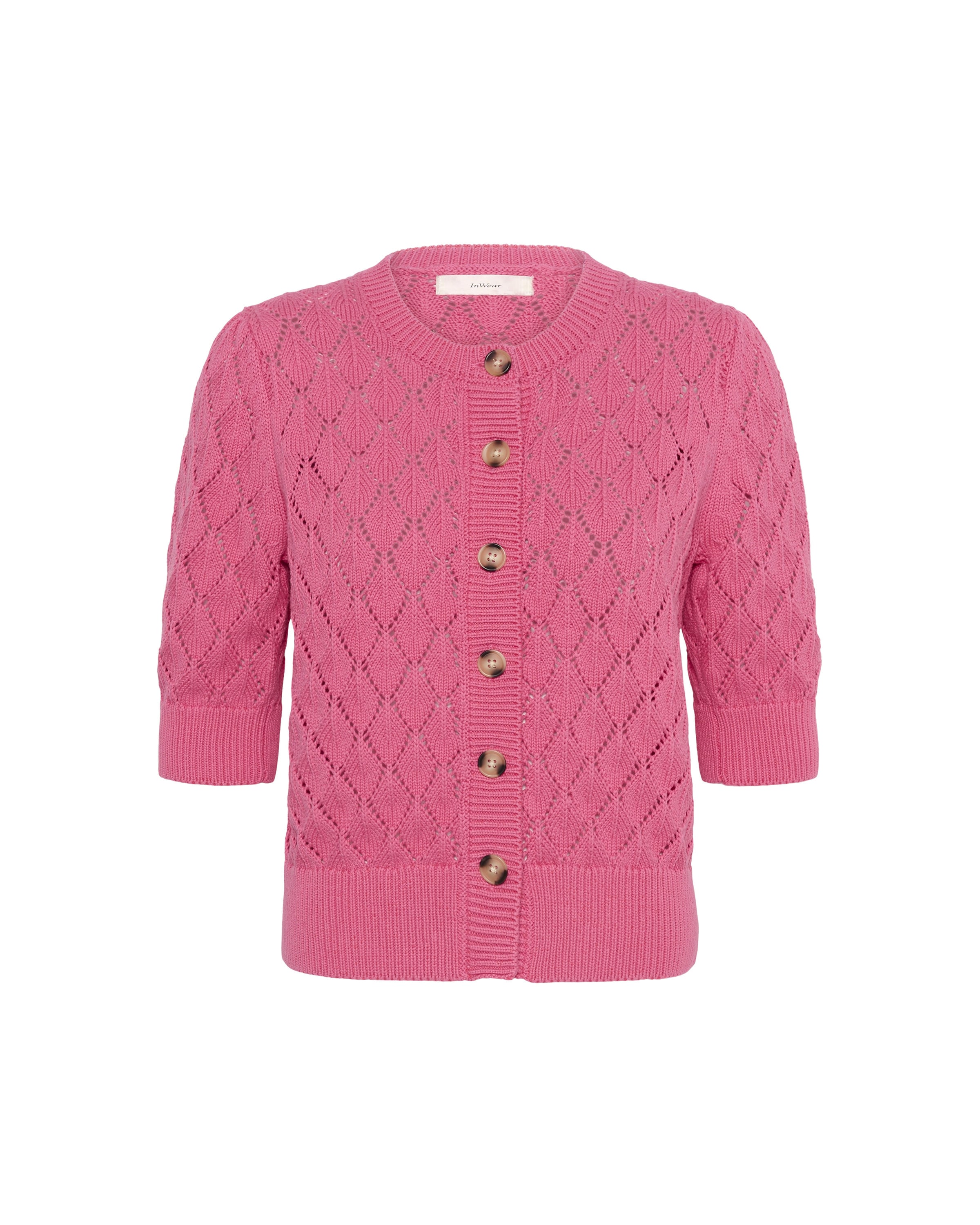 InWear Kardigan 'Baletta' – pink: přední strana