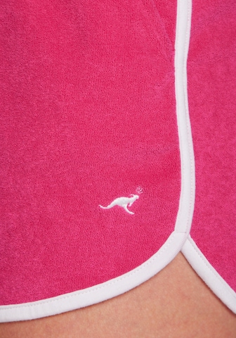 KangaROOS Regular Shorts in Pink