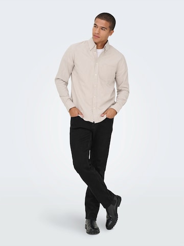Only & Sons regular Jeans 'ONSWEFT' i sort
