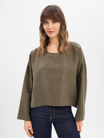 DRYKORN Blouse 'Aimera' in Green: front