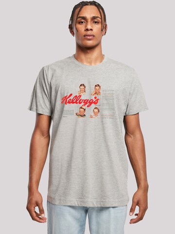 T-Shirt F4NT4STIC en gris : devant