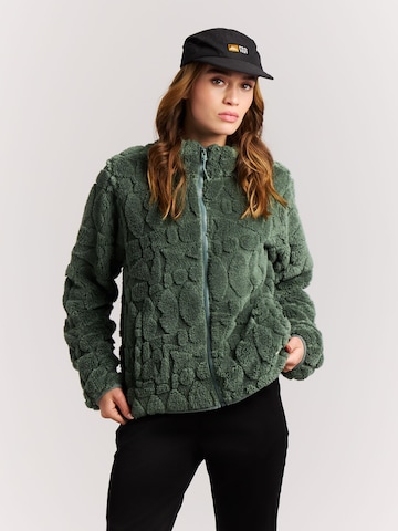 PROTEST Fleecejacke 'PRTPlizzy' in Grün