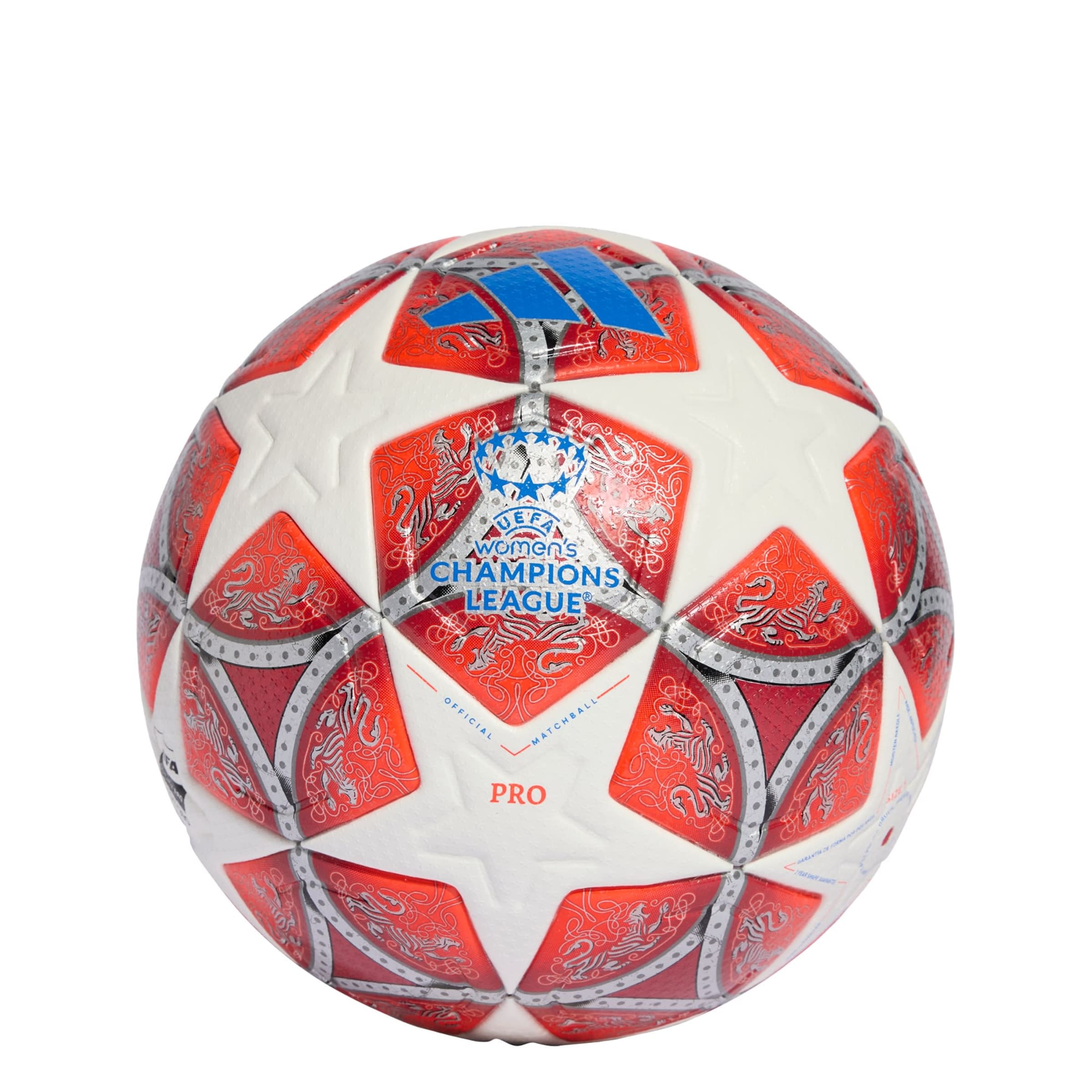 Pallone 'Uefa Womens Champions League' di ADIDAS PERFORMANCE in bianco: frontale