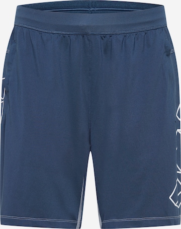 ADIDAS PERFORMANCE Štandardný strih Športové nohavice 'Hype' - Modrá: predná strana
