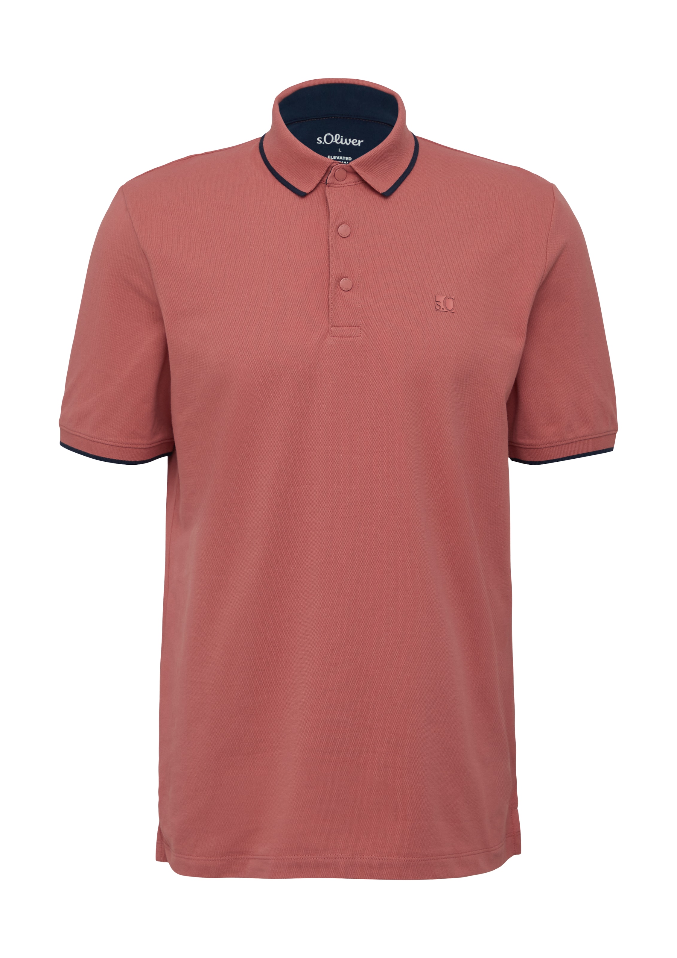 s.Oliver Poloshirt in Rot: Vorderseite