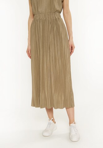 usha WHITE LABEL Rok in Groen: voorkant