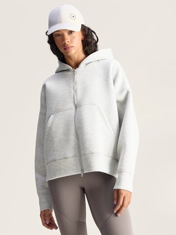 Veste de survêtement ADIDAS BY STELLA MCCARTNEY en gris : devant