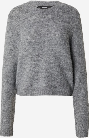 pilka VERO MODA Megztinis 'VMNOVAH': priekis
