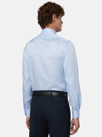 Coupe regular Chemise Boggi Milano en bleu