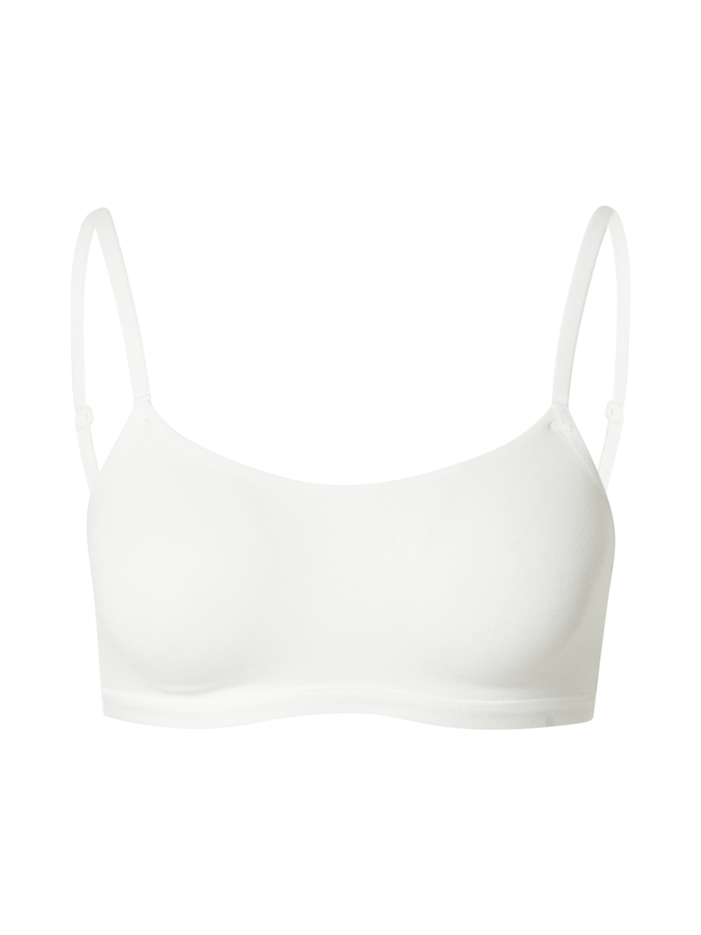 Bustino Reggiseno 'GO Daily' di SLOGGI in bianco: frontale