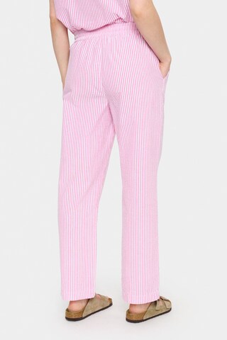 Loosefit Pantalon 'Elmiko' SAINT TROPEZ en rose