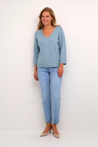 Kaffe Sweater 'Alioma' in Blue