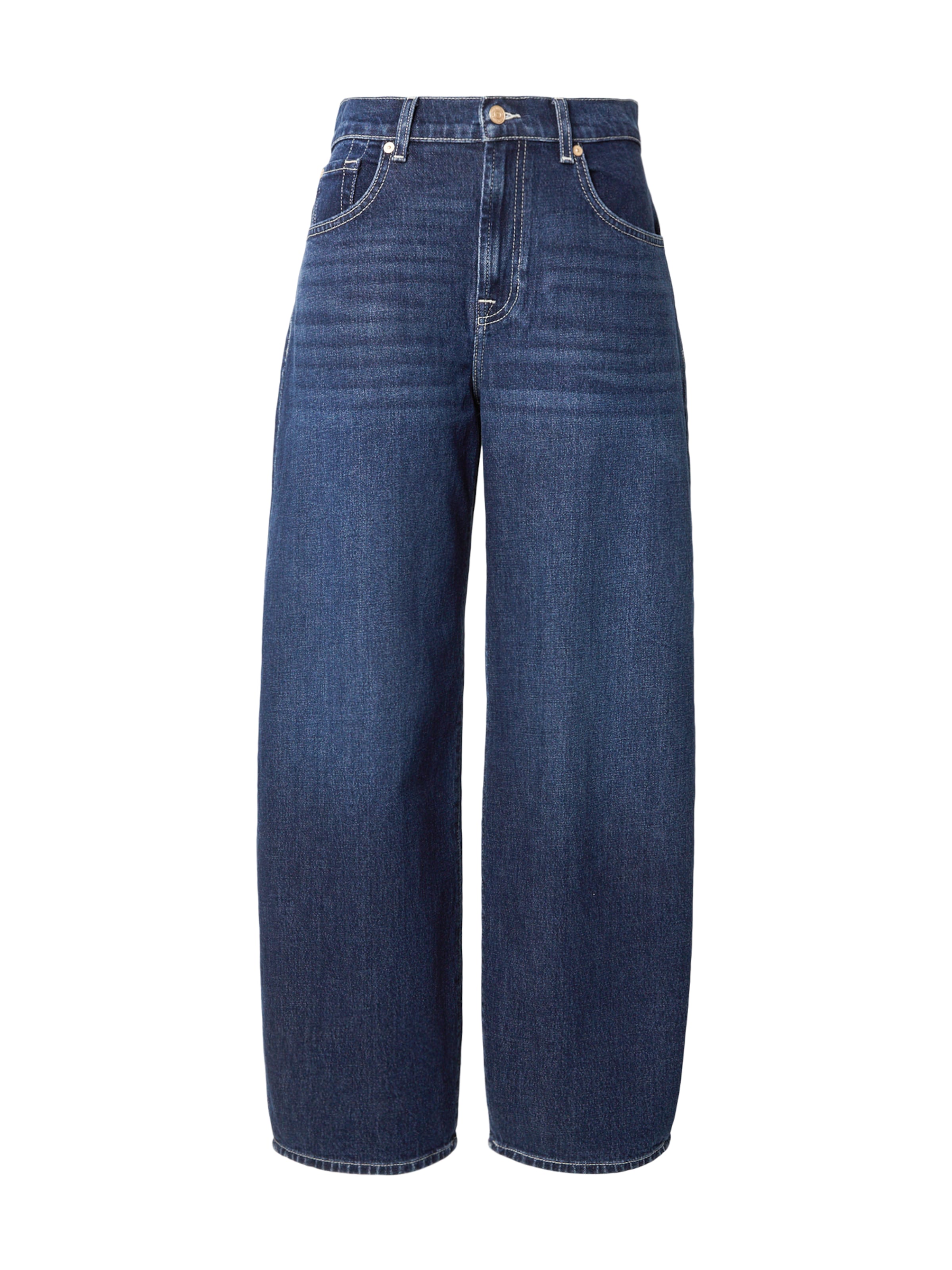 Baggy Jeans 'BONNIE' de la 7 for all mankind pe albastru: față