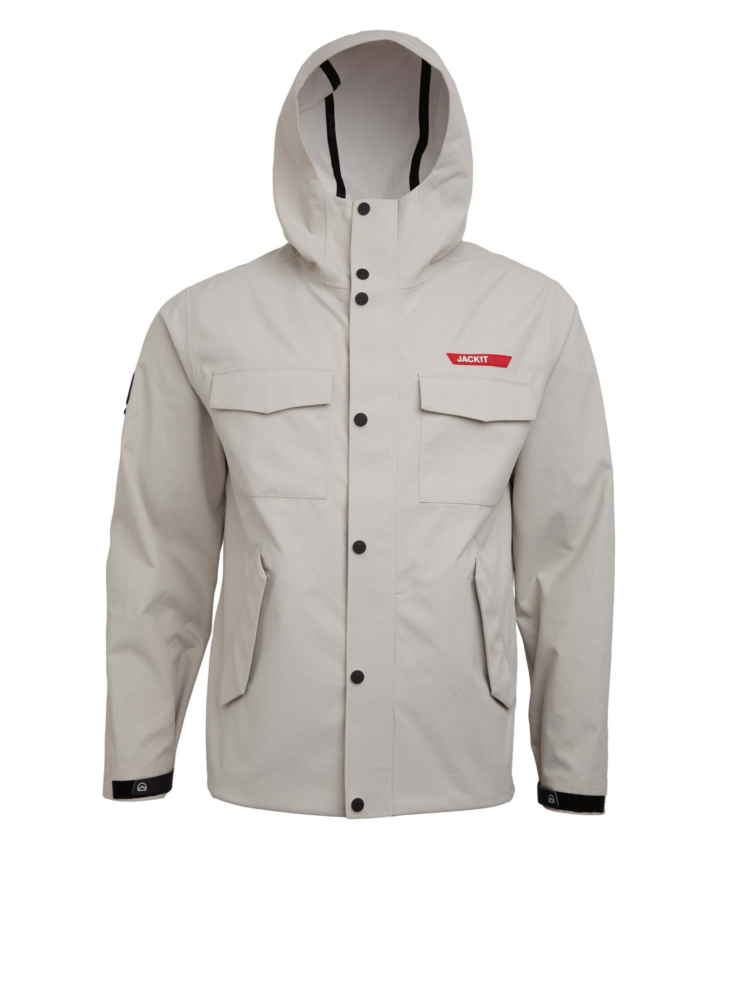 JACK1T Performance Jacket 'Thorium' in White: front