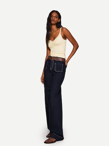 Bershka Top in Yellow