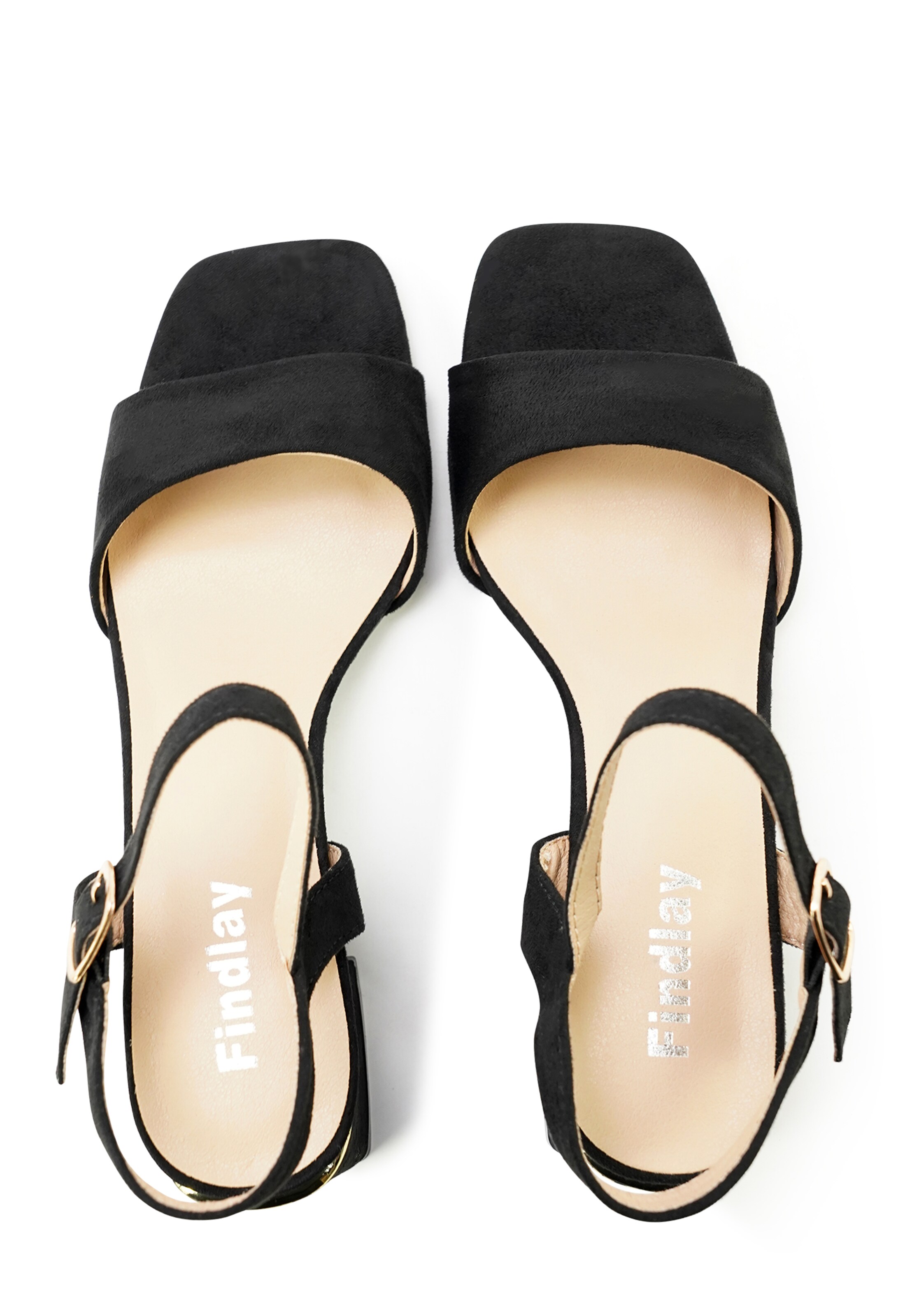Findlay Strap Sandals in Black