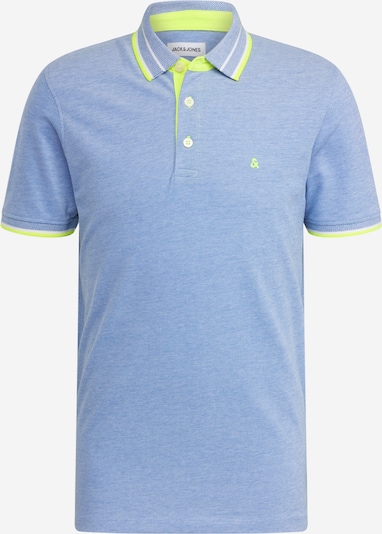 Marškinėliai 'JJEPaulos' iš JACK & JONES, spalva – šviesiai mėlyna / citrinos spalva / balta, Prekių apžvalga