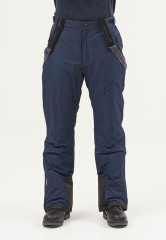 Regular Pantalon de sport 'Fairfax' Whistler en bleu : devant