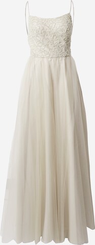 Laona Evening Dress in Beige: front