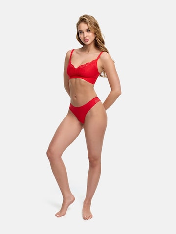cfab String 'Tanga mit Spitze'‌‌‌‌ in Rot