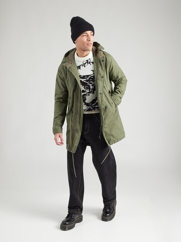 Superdry & Co Átmeneti parka - zöld