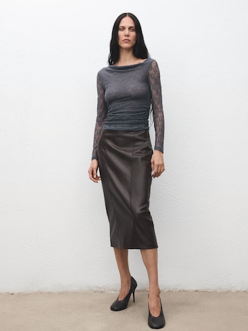 MANGOBluza 'XPATRI' - siva boja