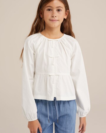 WE Fashion Bluse in Weiß: Vorderseite