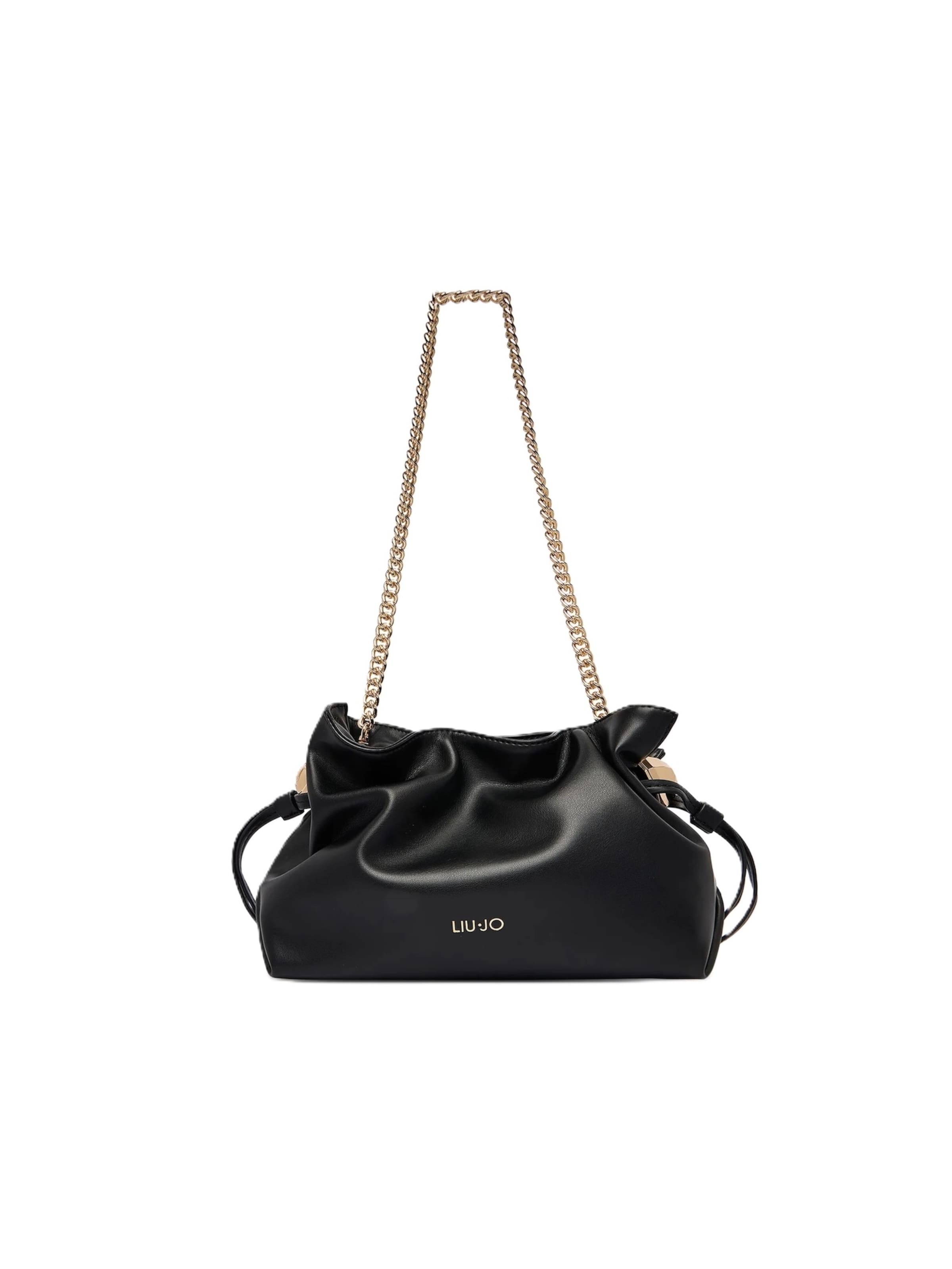 Borsa a spalla 'AA6099 E0958' di Liu Jo in nero: frontale