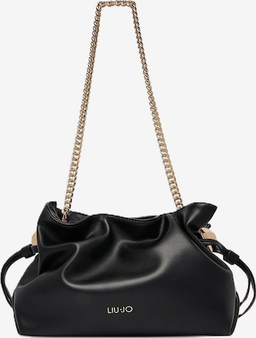 Borsa a spalla 'AA6099 E0958' di Liu Jo in nero: frontale