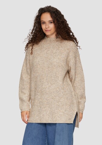 QS Pullover in Beige: Vorderseite