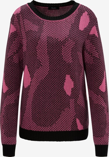 Aniston CASUAL Pullover in pink / schwarz, Produktansicht